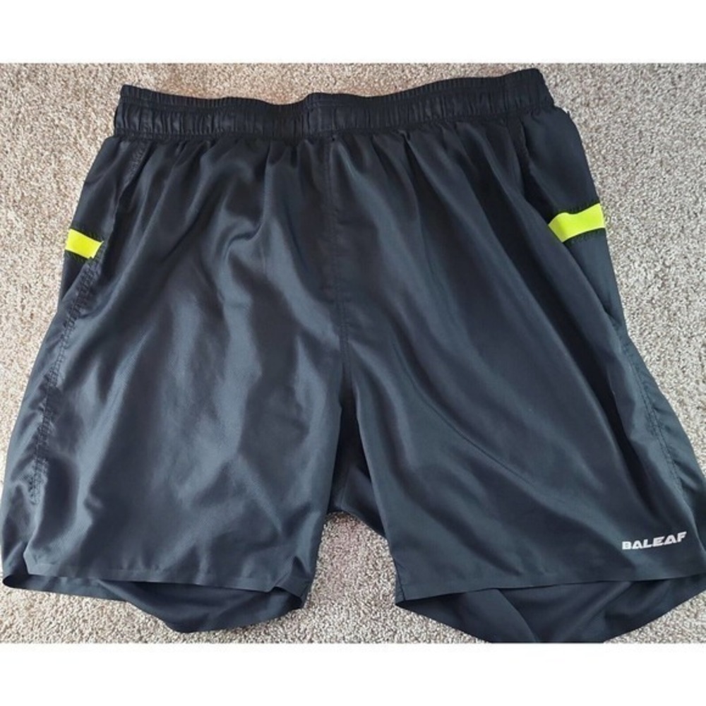 BALEAF Mens Running Shorts Athletic Quick Dry with Rear‎ Zipper Pocket Liner 6"